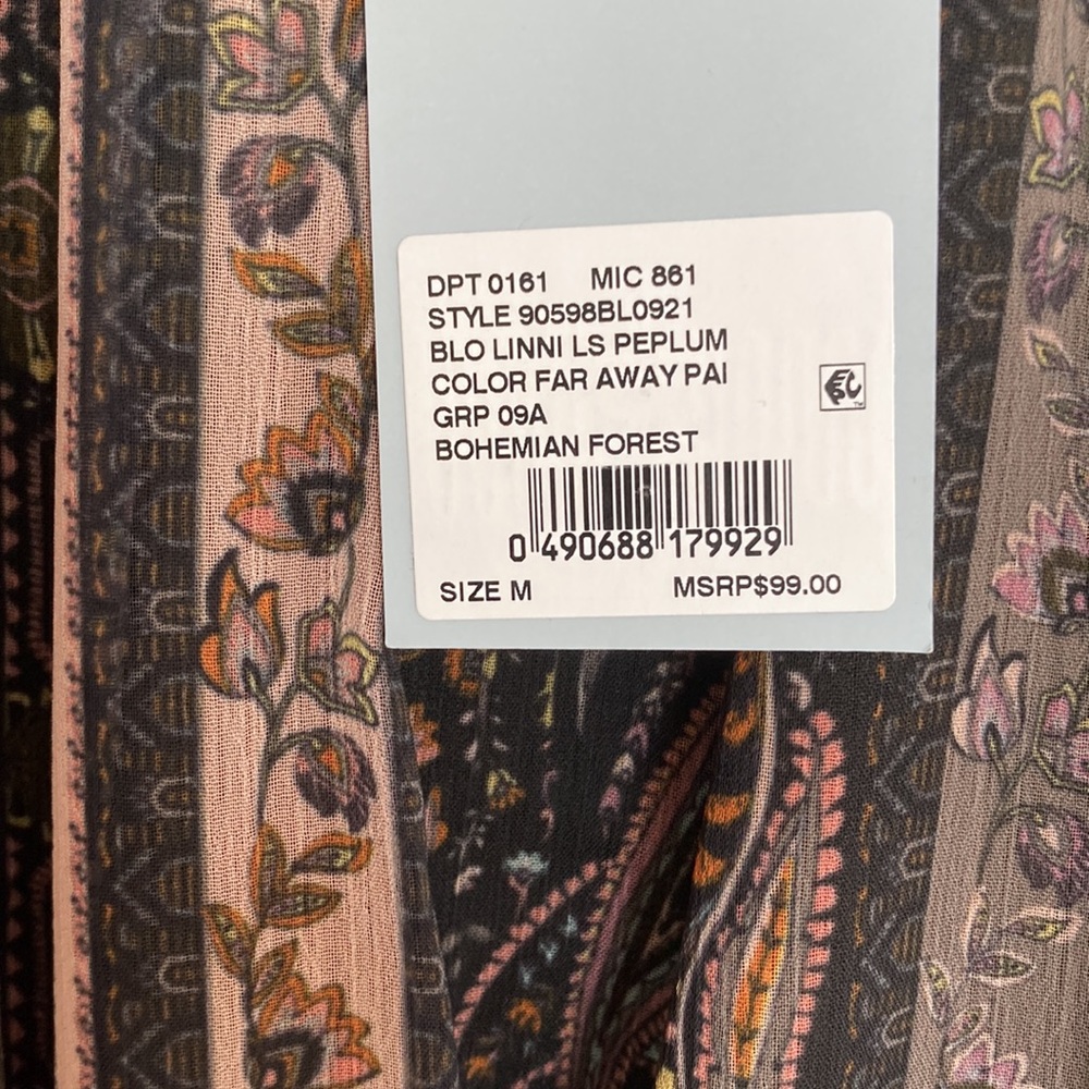 Fall blouse - Picture 3 of 3